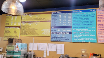 Metro Diner menu