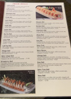 Tensai menu