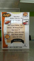 Tenders Inc menu