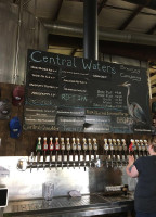 Central Waters Brewing Company menu