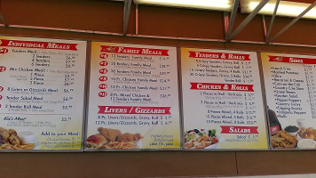 Southern Belle Truck Stop menu