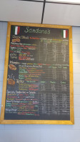 Sandano's Italian Sub Shop menu