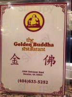 Golden Buddha menu