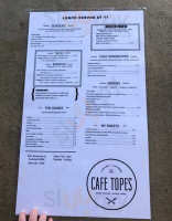 Oren's Hummus Shop menu