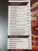 Cugino's Italian Deli Pizzeria menu