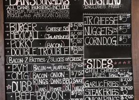 Double D's Sports Grille menu