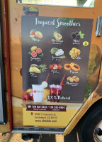 Chocklo menu