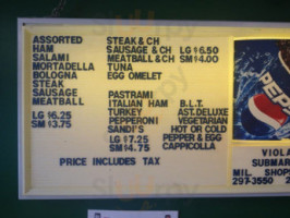 Casa Della Mozzarella menu