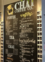 Chai Coffee menu