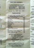 George's Pizza menu