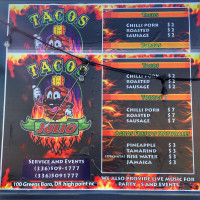 Tacos Julio menu