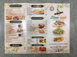 Zitoon Grill Saginaw Mi menu