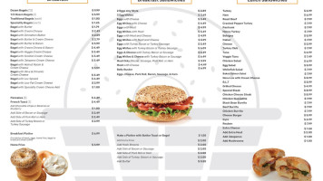 Brooklyn Bagels And Deli menu