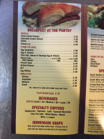 Bagel Pantry menu