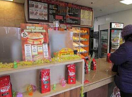 Honey Dew Donuts inside