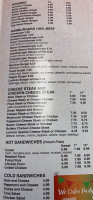 Lorenzo's Cabana menu