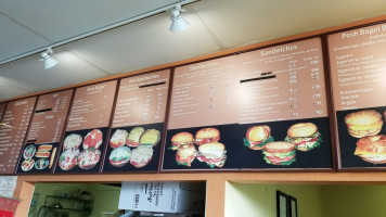 Posh Bagel menu