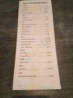 Angus Grill menu