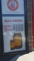 Buddy's B-q menu