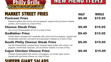 John's Philly Grille (we Close Early If We Run Out Of Fresh menu