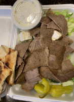 Original Gyro Pizza Hoagies food