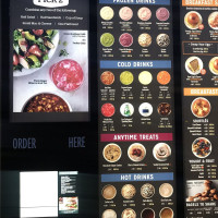 Panera Bread menu