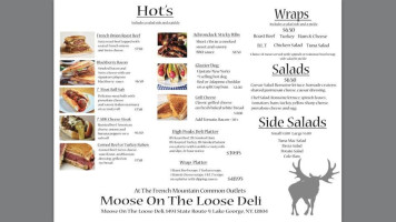 Moose On The Loose Deli menu