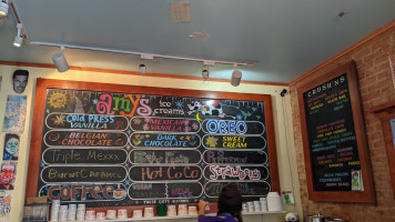 Amy's Ice Creams menu