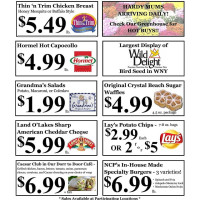 Niagara County Produce menu