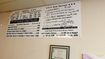 Bagel World And Deli menu