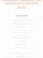 Bagelman menu