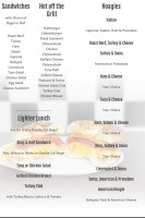 Bagels Beyond menu