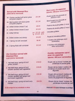 Rice Company Luxor menu