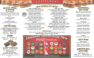 Firehouse Subs Arlington Crossing menu