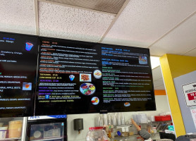 Frutimania menu