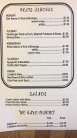 Frisco Deli menu