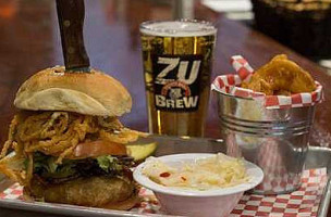 The Zu Sports Grill food