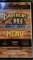 Brothers And Grill menu