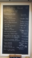 Muffin House Cafe menu