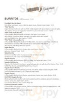 Tacos Guaymas menu