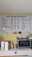 Classic Donuts menu