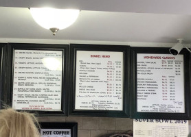 Scaperrottas Deli menu