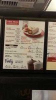 Wendy's menu