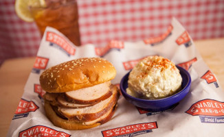 Swadley's Bar-B-Q food