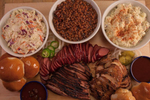Swadley's Bar-B-Q food