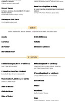 Padow's Hams Deli menu