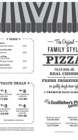 Godfather's Pizza menu