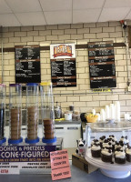 Buff's Ice Cream menu