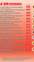 Chaiyo Thai menu