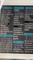 Chewy Boba Company menu